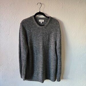 Goodfellow Long Sleeved Fisherman Sweater in Dark Grey – Size Men's Large